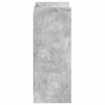 vidaXL Skriňa na topánky so zásuvkou Betónovo sivá 48 x 36 x 92 cm – Obrázok 5