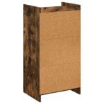 vidaXL Skriňa na topánky Dymový dub 48 x 36 x 92 cm Kompozitné drevo – Obrázok 6