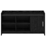 vidaXL Skriňa na topánky s úložiskom Čierny dub 100 x 39,5 x 51 cm – Obrázok 4