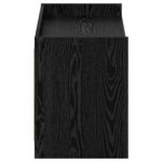 vidaXL Skriňa na topánky s úložiskom Čierny dub 100 x 39,5 x 51 cm – Obrázok 5