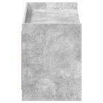 vidaXL Skriňa na topánky s úložiskom Betónovo sivá 100 x 39,5 x 51 cm – Obrázok 5