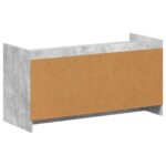 vidaXL Skriňa na topánky s úložiskom Betónovo sivá 100 x 39,5 x 51 cm – Obrázok 6
