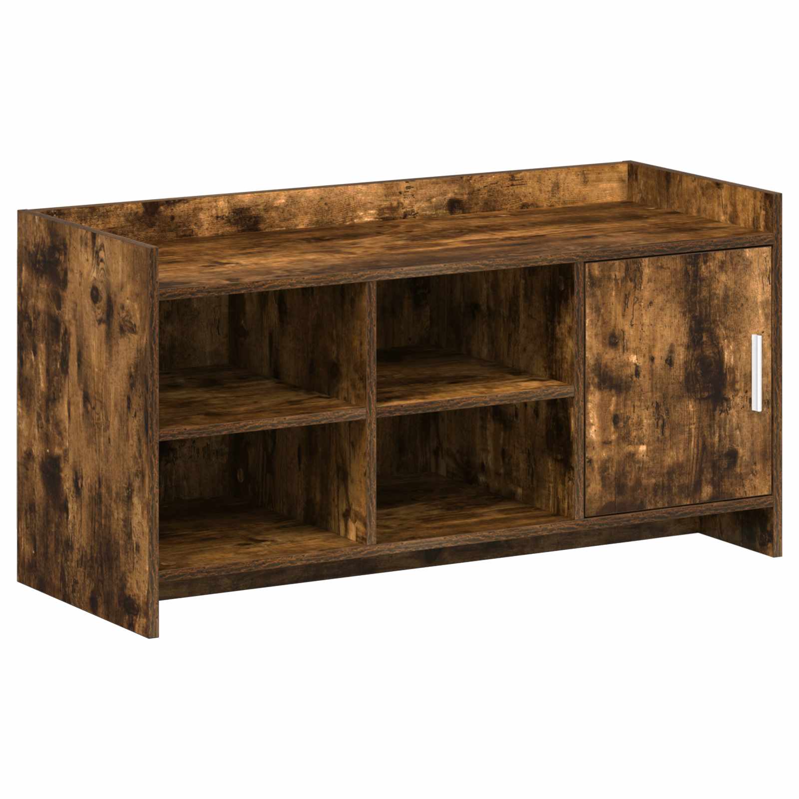8011359_1.jpg vidaXL Skriňa na topánky s úložiskom Dymový dub 100 x 39,5 x 51 cm – Obrázok 1