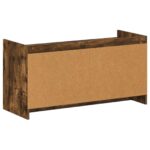 vidaXL Skriňa na topánky s úložiskom Dymový dub 100 x 39,5 x 51 cm – Obrázok 6