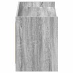 vidaXL Skriňa na topánky s úložiskom Sivý Sonoma 100 x 39,5 x 51 cm – Obrázok 5