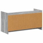 vidaXL Skriňa na topánky s úložiskom Sivý Sonoma 100 x 39,5 x 51 cm – Obrázok 6