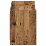 vidaXL Skriňa na topánky s úložiskom Staré drevo 100 x 39,5 x 51 cm – Obrázok 5