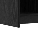 vidaXL Skriňa na topánky Čierny dub 85 x 39,5 x 70 cm Kompozitné drevo – Obrázok 6