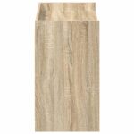 vidaXL Skriňa na topánky Dub sonoma 85 x 39,5 x 70 cm Kompozitné drevo – Obrázok 4