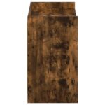 vidaXL Skriňa na topánky Dymový dub 85 x 39,5 x 70 cm Kompozitné drevo – Obrázok 4