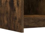 vidaXL Skriňa na topánky Dymový dub 85 x 39,5 x 70 cm Kompozitné drevo – Obrázok 6