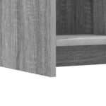 vidaXL Skriňa na topánky s úložiskom Sivý Sonoma 85 x 39,5 x 70 cm – Obrázok 6