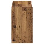 vidaXL Skriňa na topánky s úložiskom Staré drevo 85 x 39,5 x 70 cm – Obrázok 4