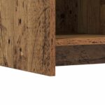 vidaXL Skriňa na topánky s úložiskom Staré drevo 85 x 39,5 x 70 cm – Obrázok 6