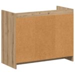 vidaXL Skriňa na topánky s úložiskom Dub artisan 85 x 39,5 x 70 cm – Obrázok 5