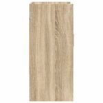vidaXL Stenná polica Nástenná montáž Dub sonoma 80 x 36 x 80 cm – Obrázok 5