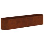 vidaXL Vyvýšený záhon Poveternostne odolná oceľ 200 x 40 x 40 cm – Obrázok 2