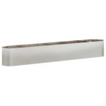 vidaXL Vyvýšený záhon Nehrdzavejúca oceľ 280 x 40 x 40 cm – Obrázok 2