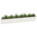 vidaXL Vyvýšený záhon Biela 360 x 40 x 40 cm – Obrázok 3