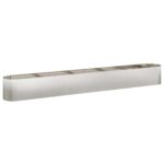 vidaXL Vyvýšený záhon Nehrdzavejúca oceľ 360 x 40 x 40 cm – Obrázok 2
