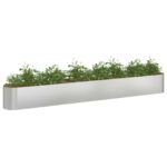 vidaXL Vyvýšený záhon Pozinkovaná oceľ 360 x 40 x 40 cm – Obrázok 3