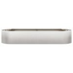 vidaXL Vyvýšený záhon Nehrdzavejúca oceľ 220 x 40 x 40 cm Oceľ – Obrázok 4