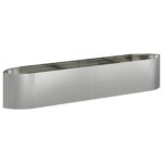 vidaXL Vyvýšený záhon Pozinkovaná oceľ 220 x 40 x 40 cm Oceľ – Obrázok 2
