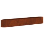 vidaXL Vyvýšený záhon Poveternostne odolná oceľ 300 x 40 x 40 cm Oceľ – Obrázok 2