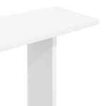 vidaXL Stenná polica Nástenná montáž Biela 80 x 20 x 75 cm – Obrázok 6