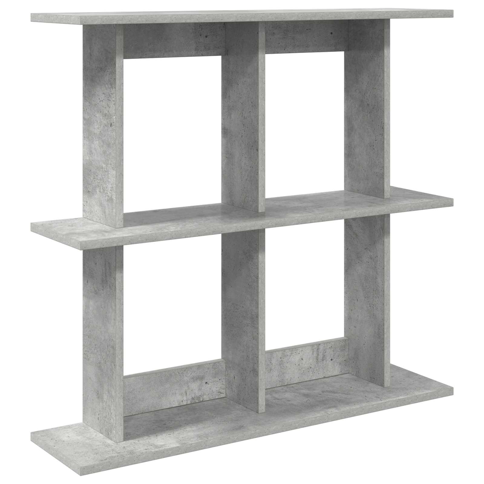 8012079_1.jpg vidaXL Stenná polica Nástenná montáž Betónovo sivá 80 x 20 x 75 cm – Obrázok 1