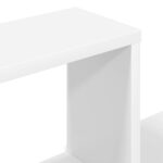 vidaXL Závesná polica Nástenná montáž Biela 87 x 20 x 55 cm – Obrázok 6