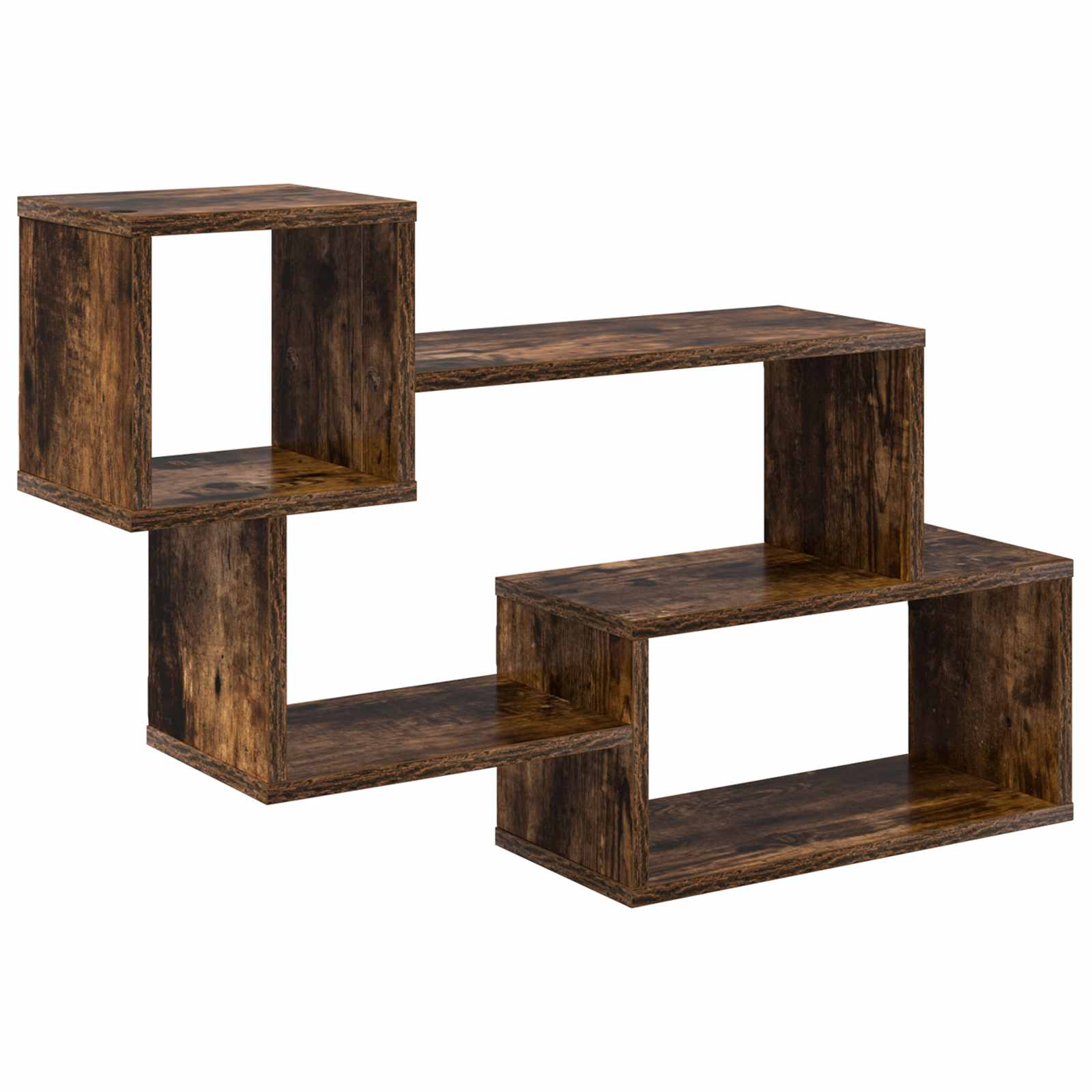 8012096_1.jpg vidaXL Závesná polica Nástenná montáž Dymový dub 87 x 20 x 55 cm – Obrázok 1