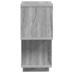 vidaXL Závesná polica Nástenná montáž Sivý Sonoma 87 x 20 x 55 cm – Obrázok 4