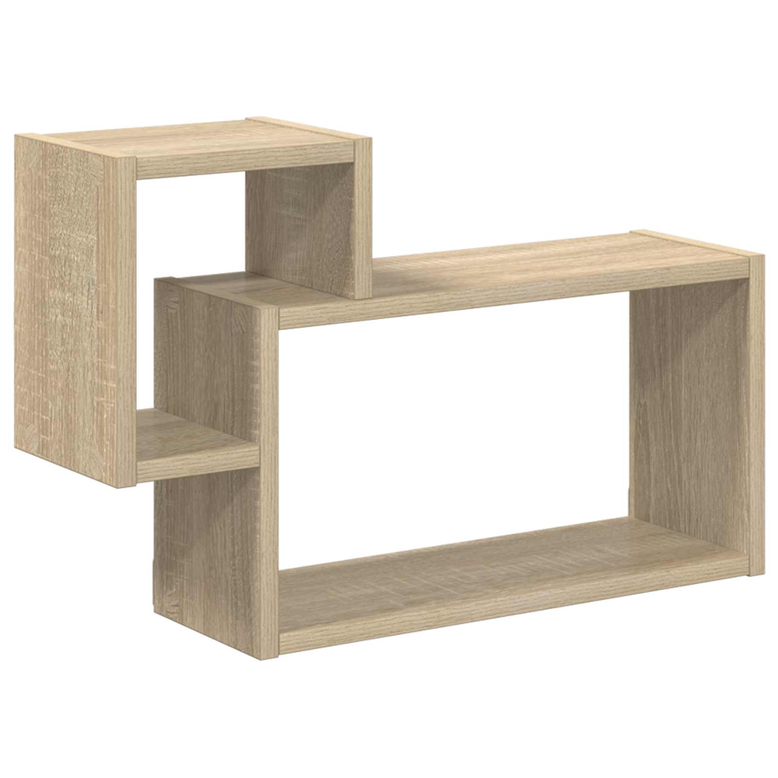 8012110_1.jpg vidaXL Stenná polica Nástenná montáž Dub sonoma 55 x 15 x 35 cm – Obrázok 1