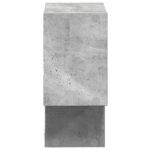 vidaXL Stenná polica Nástenná montáž Betónovo sivá 55 x 15 x 35 cm – Obrázok 4