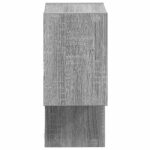 vidaXL Stenná polica Nástenná montáž Sivý Sonoma 55 x 15 x 35 cm – Obrázok 4