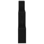 vidaXL Stenná polica Nástenná montáž Čierny dub 91,5 x 15 x 76 cm – Obrázok 4