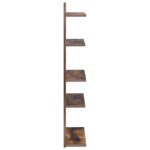 vidaXL Nástenná plávajúca polica Dymový dub 48,5 x 15 x 101 cm – Obrázok 4