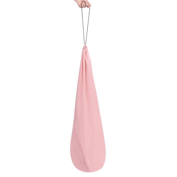 vidaXL Detský stan típí s taškou ružový 120x120x150 cm polyesterový – Obrázok 7