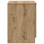 vidaXL Nočné stolíky 2 ks s 2 zásuvkami, remeselnícky dub 40x36x50 cm – Obrázok 7