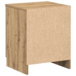 vidaXL Nočné stolíky 2 ks s 2 zásuvkami, remeselnícky dub 40x36x50 cm – Obrázok 8