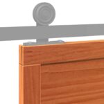 vidaXL Zavesené posuvné dvere Voskovo hnedá 90 x 208 cm – Obrázok 3