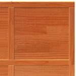 vidaXL Zavesené posuvné dvere Voskovo hnedá 90 x 208 cm – Obrázok 4