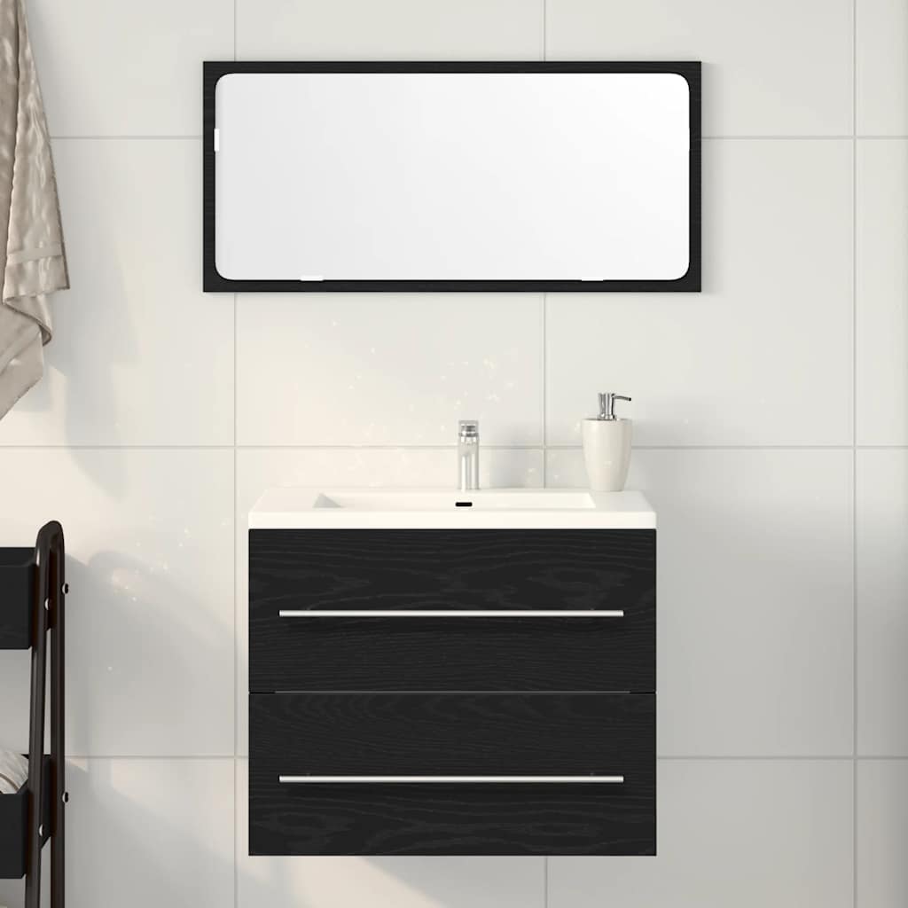862028_1.jpg vidaXL Kúpeľňová skrinka pod umývadlo, čierny dub, 60x38,5x48 cm, umelé drevo – Obrázok 1