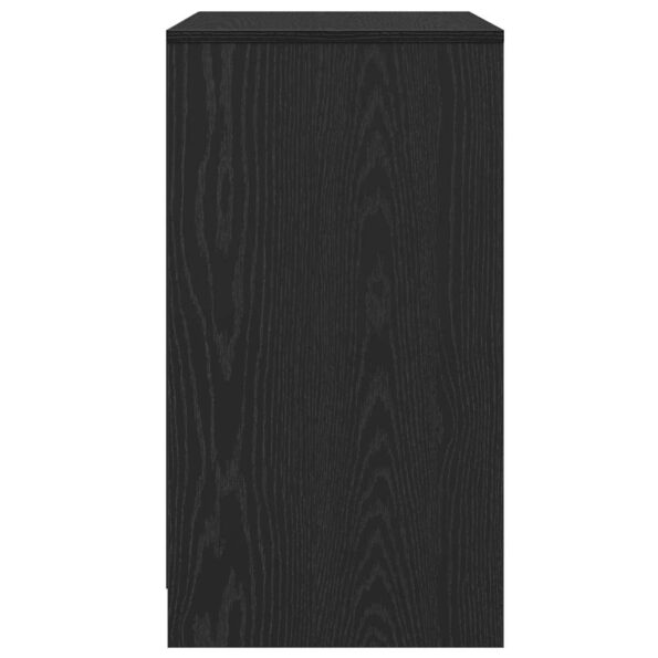 vidaXL Komoda, čierny dub, 70x41x75 cm, imitácia dreva – Obrázok 7