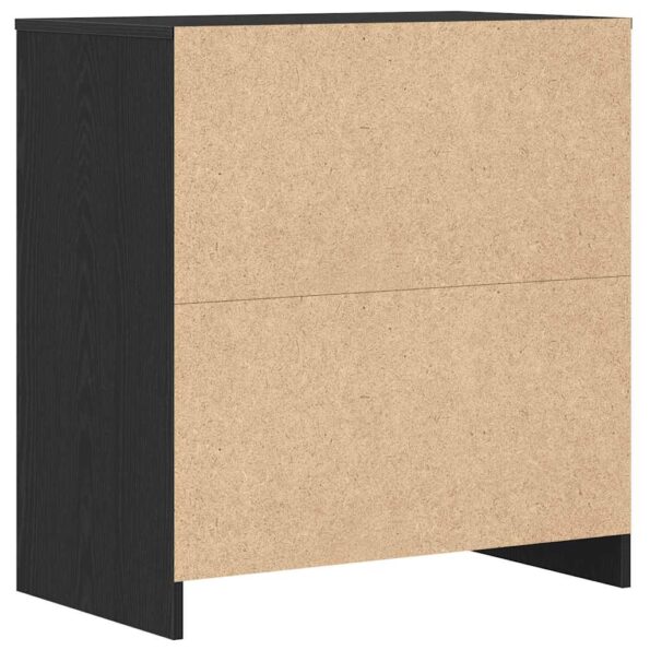 vidaXL Komoda, čierny dub, 70x41x75 cm, imitácia dreva – Obrázok 8