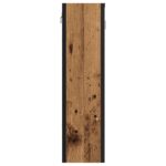 vidaXL Kúpeľňová zrkadlová skrinka, staré drevo, 60x16x60 cm, umelé drevo – Obrázok 5