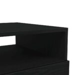 vidaXL Konferenčný stolík s LED svetlami, čierny dub 50x49x40 cm – Obrázok 10