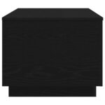 vidaXL Konferenčný stolík s LED svetlami, čierny dub 90x50x40 cm – Obrázok 8