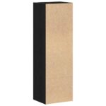 vidaXL Knižnica, čierny dub, 36x30x114 cm, imitácia dreva – Obrázok 7